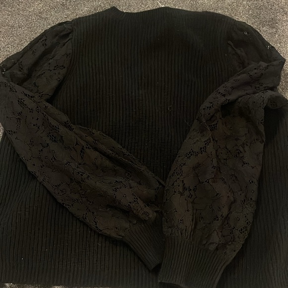 NWT Cami wool knit/ lace cardigan - Picture 5 of 5